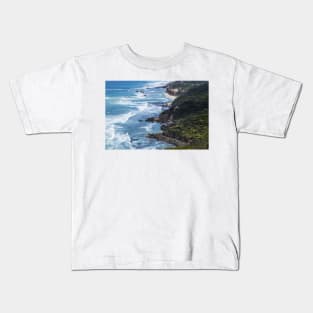 Fingal Beach, Cape Schanck, Mornington Peninsula, Victoria, Australia. Kids T-Shirt